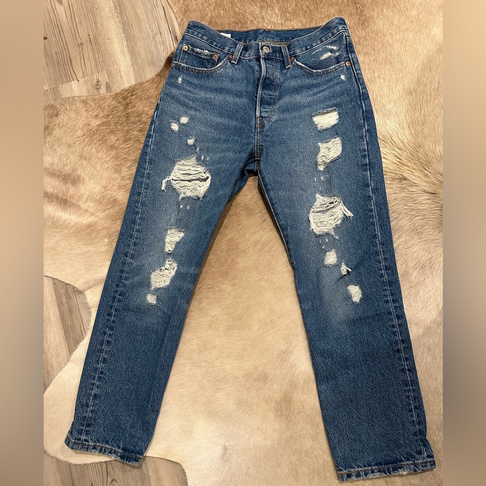 Levi’s 501 Cropped Jean
